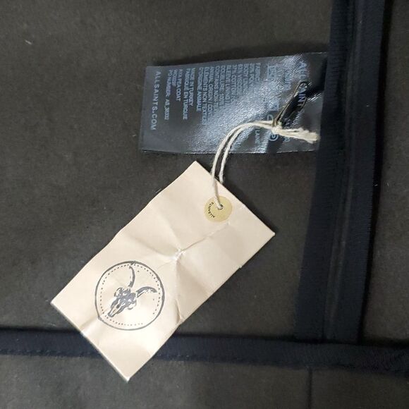 All Saints Women's Aya Wool Blend Pea Coat NWT - Picture 9 of 10